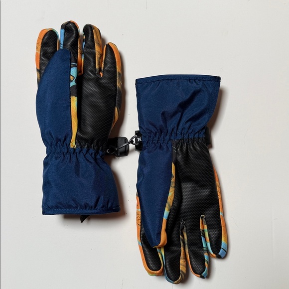 Small / Medium Hurley Vibrant Blue and Orange Gloves snow Snowboarding BRAND NEW - Picture 3 of 5